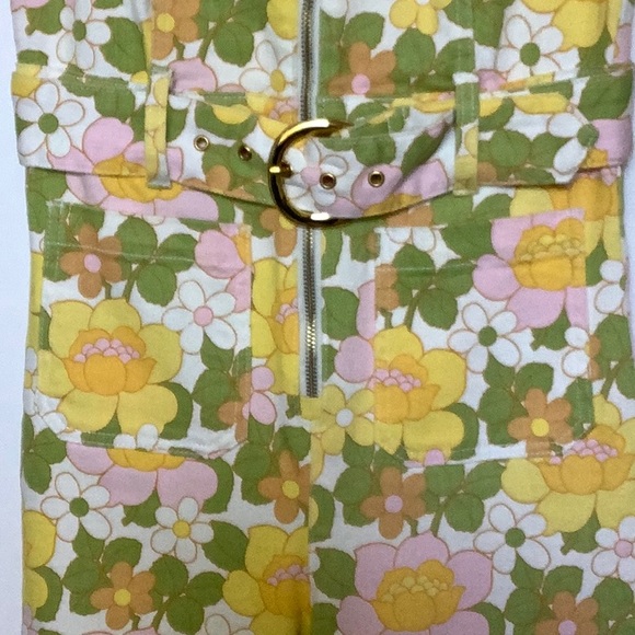 Show Me Your MuMu Floral Jumpsuit in Yellow and Green - Picture 8 of 10